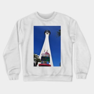 Stratosphere Tower Las Vegas Nevada America Crewneck Sweatshirt